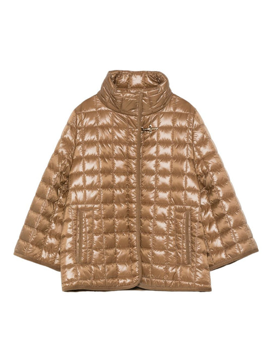 Nylon Quilted Cape