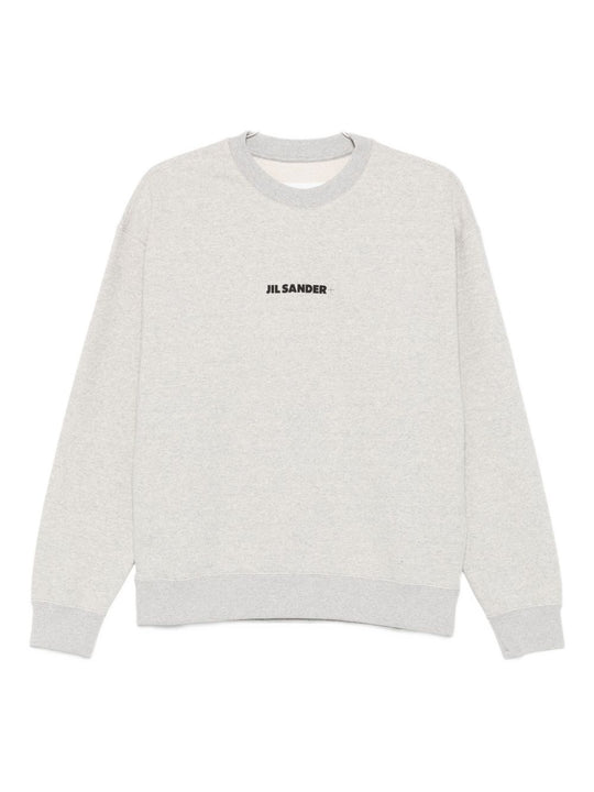 Logo Cotton Crewneck Sweatshirt