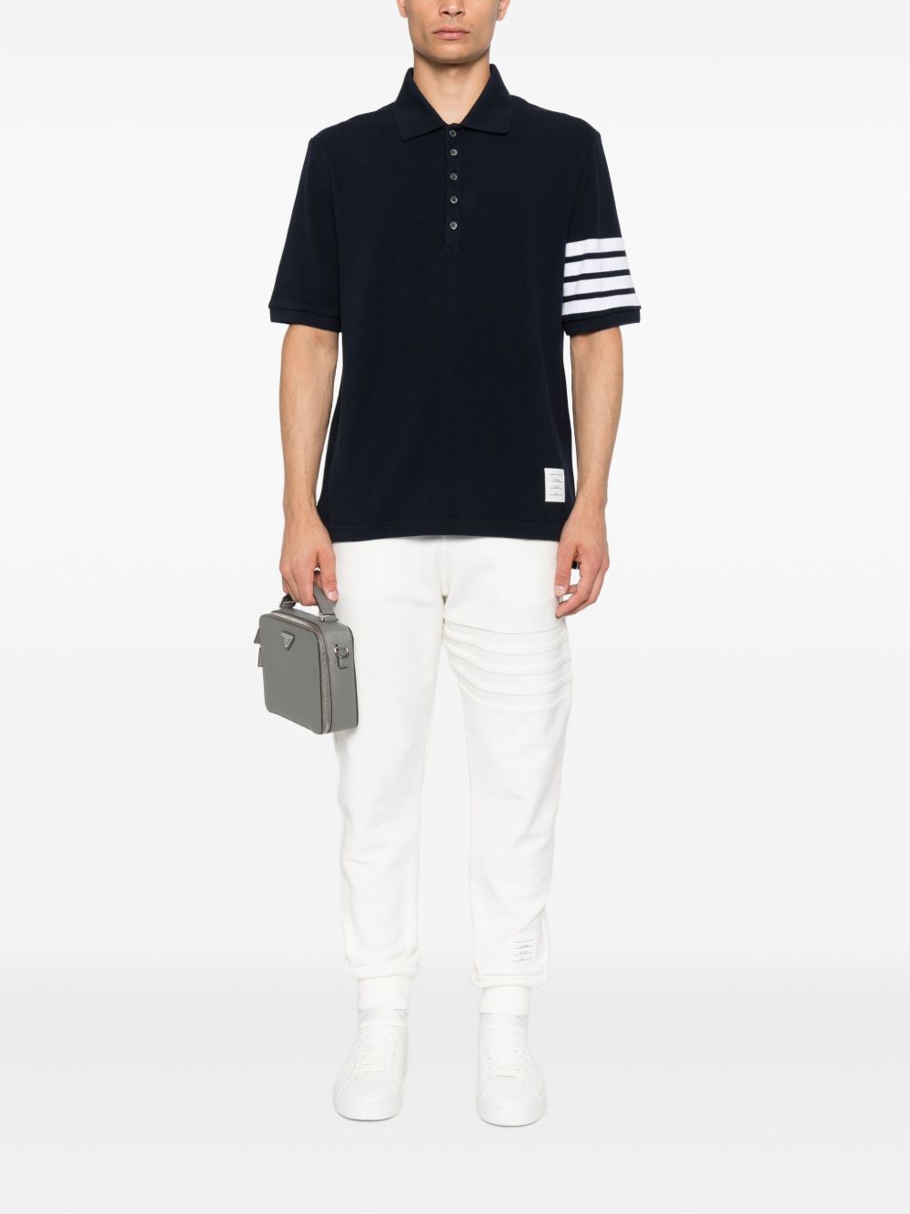 Thom Browne T-shirts and Polos - Blue and green | a5f90e0fc200ae495257a5503d57ec1f68754ebe