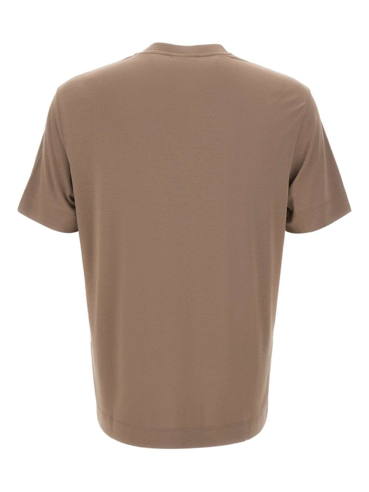 Emporio Armani T-shirts and Polos - Brown | b8146c121148af67ec6de0c5276344274957bb59