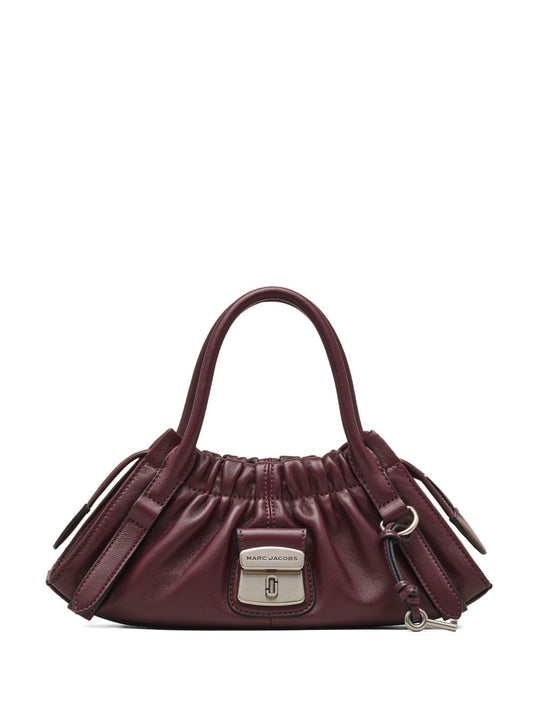 The Small Satchel Leather Shoulder Bag