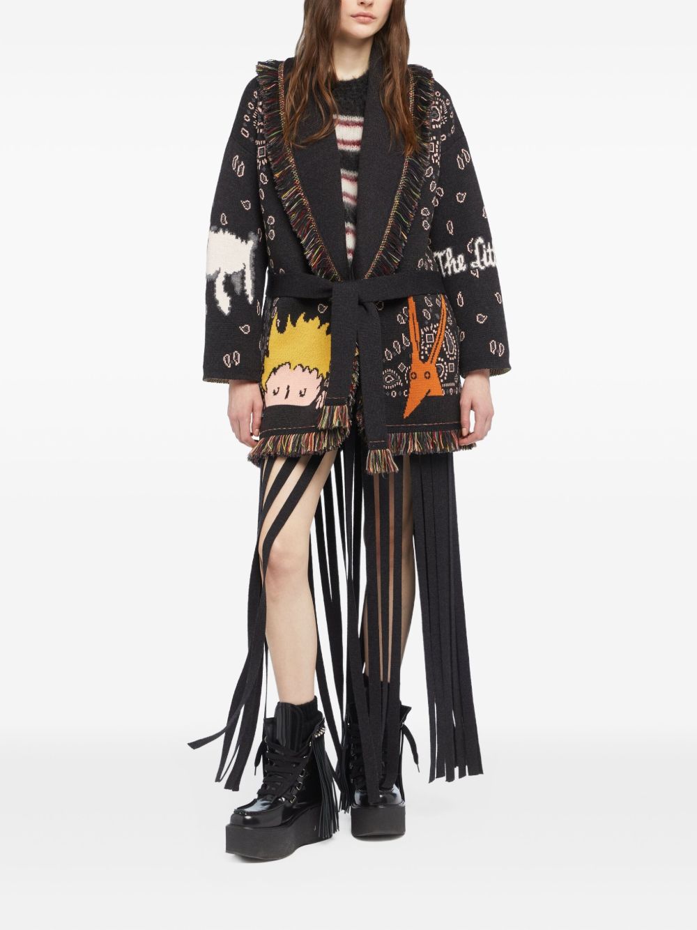 Alanui Sweaters - Blacks and greys | 268f16b23415bf3cd6307fc48b206ca9b9cbc14c