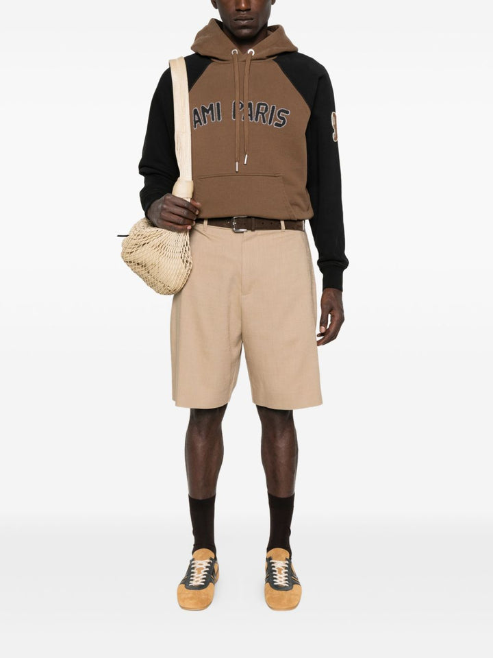 Ami Paris Sweaters - Brown | 773250ad5742fe0e05a7b6d1cc976ceba6fab68f