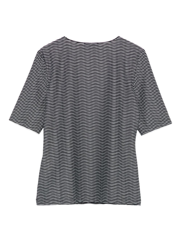 Emporio Armani Top - Blacks and greys | 9ff0f9215bc76e91db67655e21ee3956a5e930ab