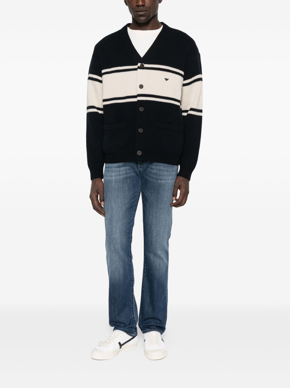 Emporio Armani Sweaters - Blue and green | 5a44a5f030c3fe712cc93c80caa032e25f11d8d8