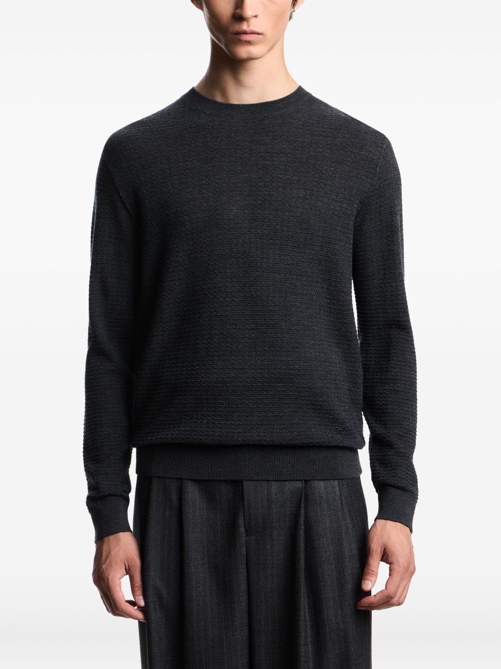 Emporio Armani Sweaters - Blacks and greys | 4490d7e71913e69d743a2925867bc8c109556397