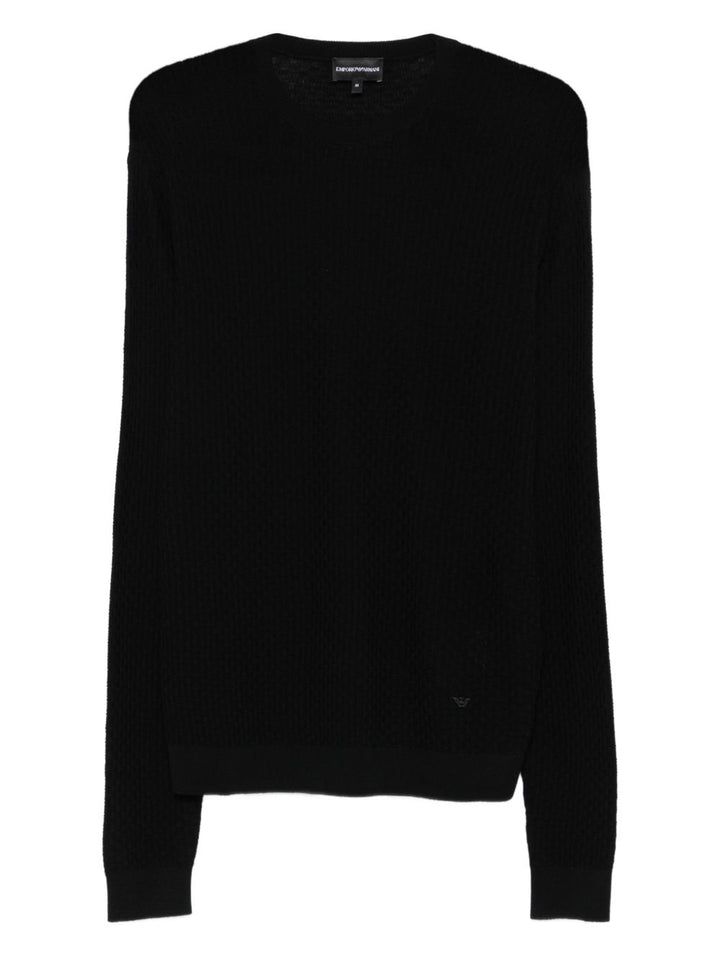 Emporio Armani Sweaters - Blacks and greys | 86e4f3b207671d88507bdfe7b748f375f63c4c01