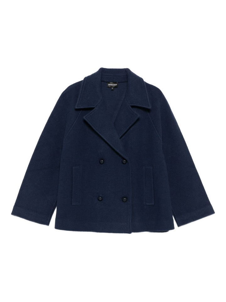 Emporio Armani Coats - Blue and green | 39607d3c63fe592ef2c02223e7d1a9329e88e9ad