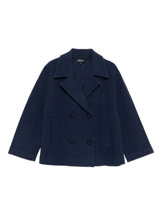 Wool Single-Breasted Coat