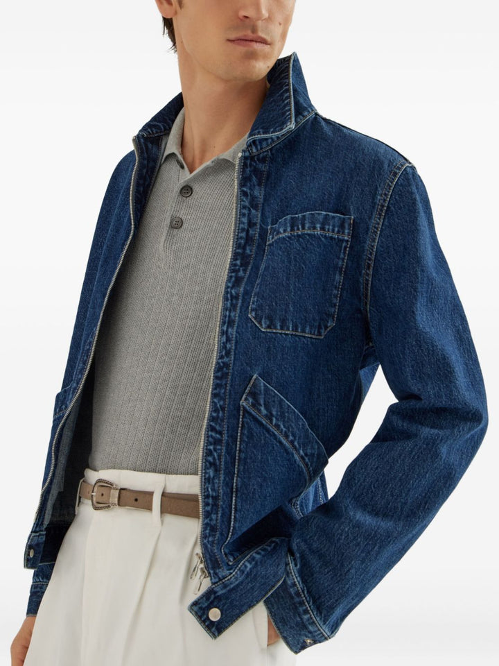 Brunello Cucinelli T-shirts and Polos - Blacks and greys | b85ec00839367e398b4ef1bb47582b7617efea16