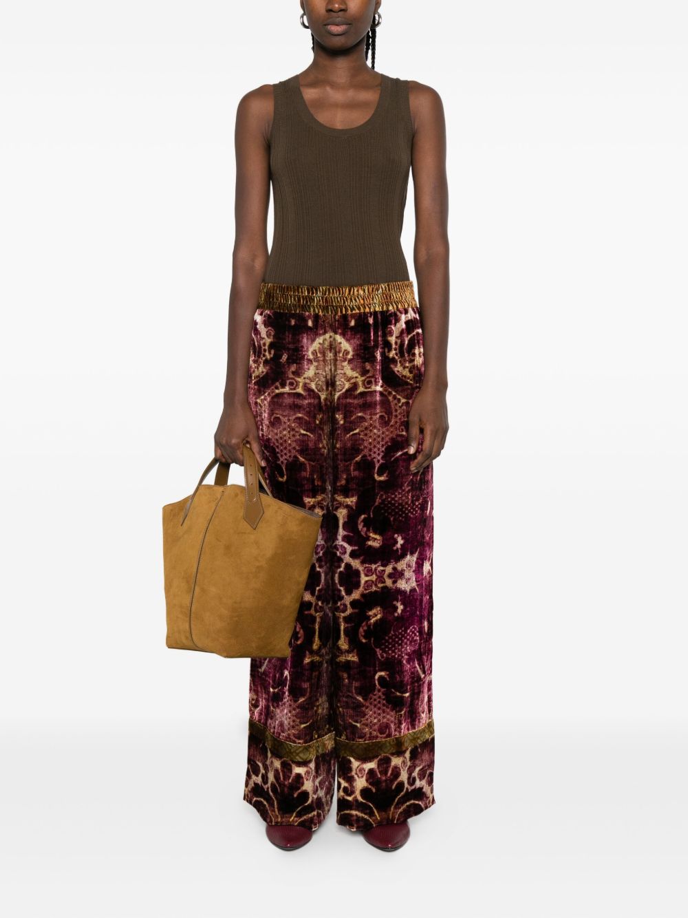 Pierre Louis Mascia Trousers - Brown | 48b1f9fcfca740b5a4767bc4bb98e80e43bfc9ec