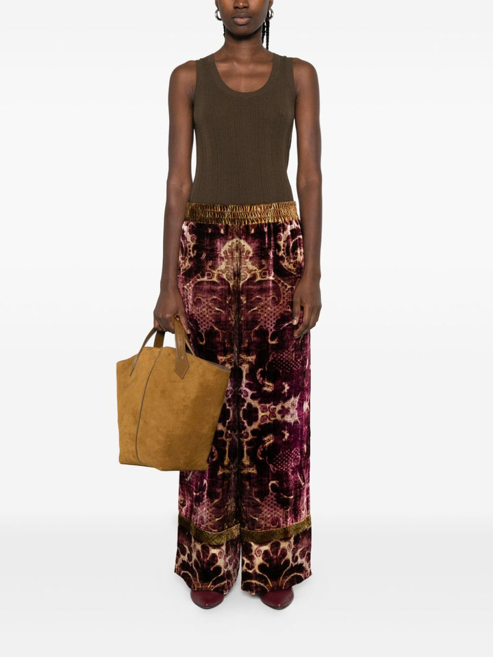 Pierre Louis Mascia Trousers - Brown | 48b1f9fcfca740b5a4767bc4bb98e80e43bfc9ec