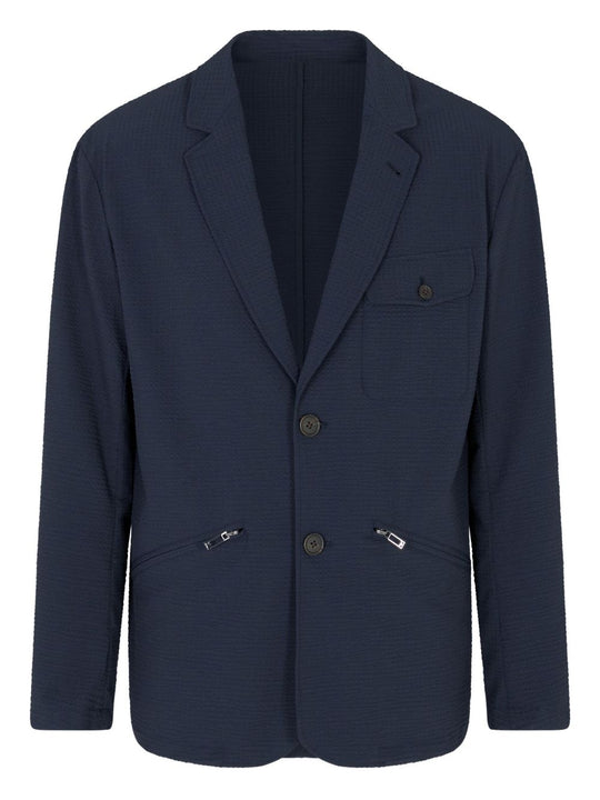 Single-Breasted Blazer Jacket