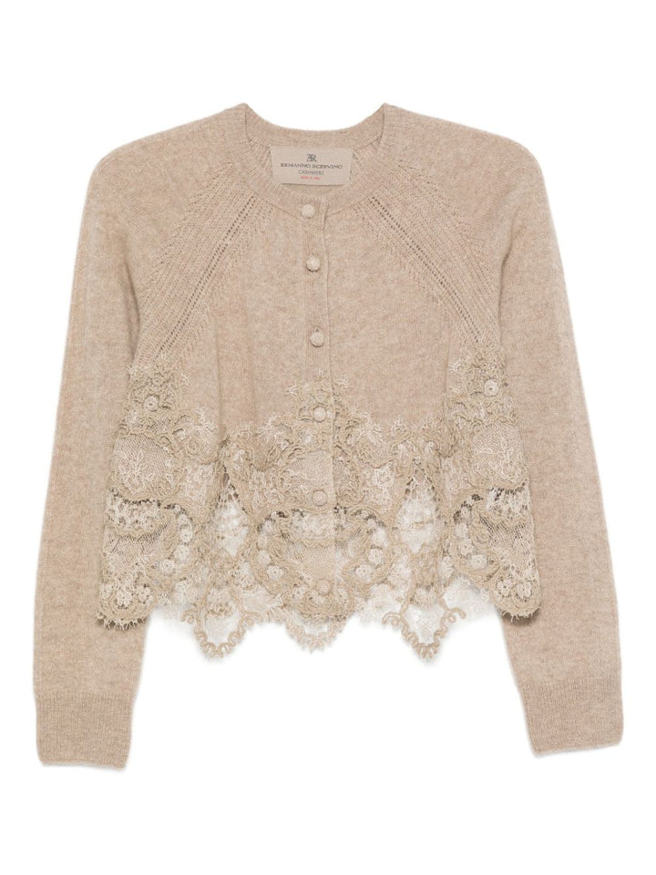 Ermanno Scervino Sweaters - Brown | d3f9aac627bb340c50d63fa5ed7e061815599a20