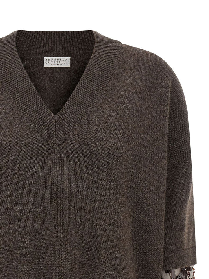 Brunello Cucinelli Sweaters - Brown | 8f6bc1ac46aaa478e722f68a32c5d9a6296fdac8