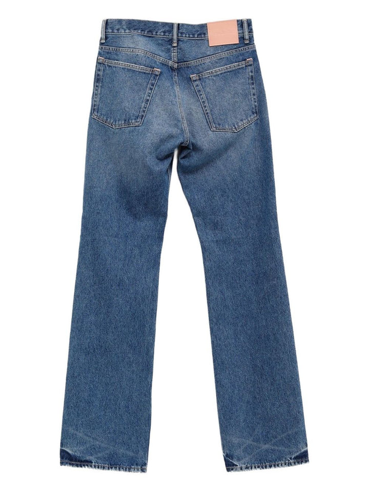 Acne Studios Jeans - Blue and green | b8301ef2c063bc74500f0648974af4be3f07df51
