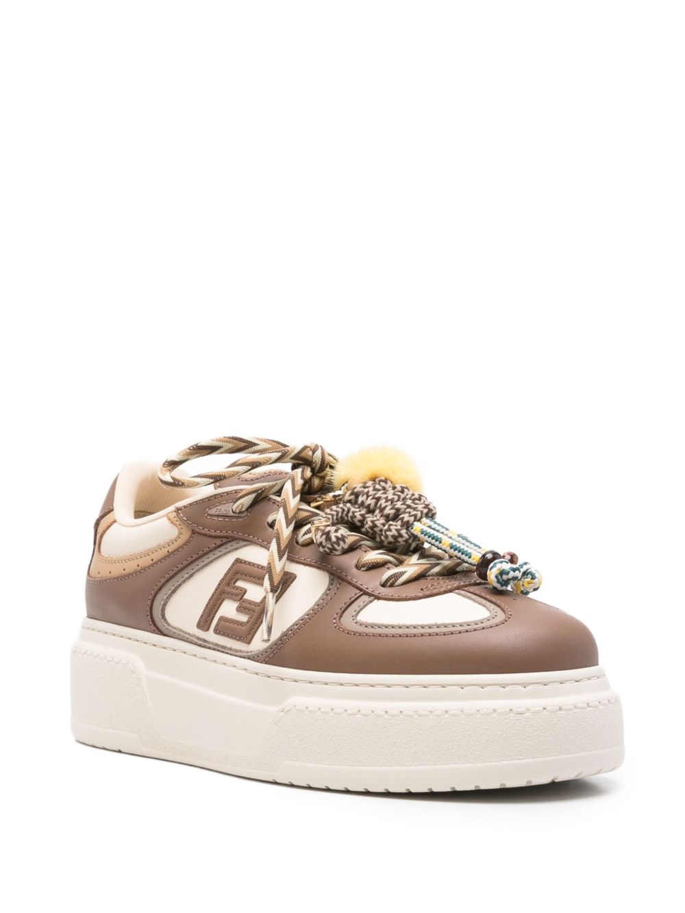 Fendi Sneakers - Brown | bdab2d7e59b22da9838a5b0ffa93ed57d5b502e3