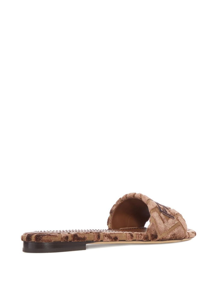 Fendi Sandals - Brown | 0a6d6a16b78554f2a0c9f9afe79e97225242a517