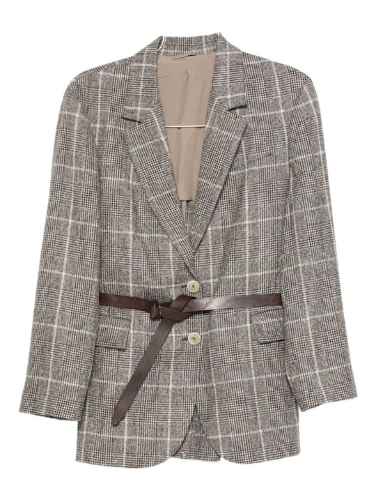 Wool Single-Breasted Jacket