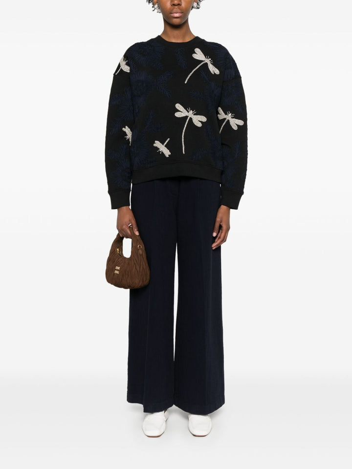 Forte Forte Trousers - Blue and green | 4f09dd922566279dc89f052836a1b92e973d607e