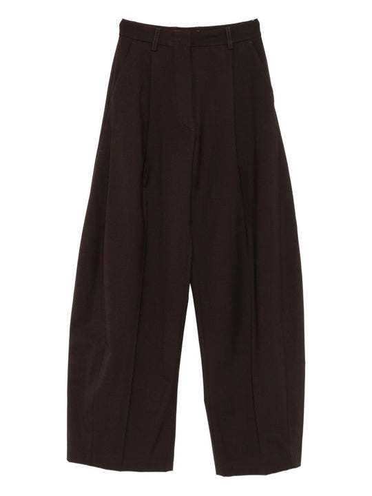 Billie Wool Blend Wide-Leg Trousers