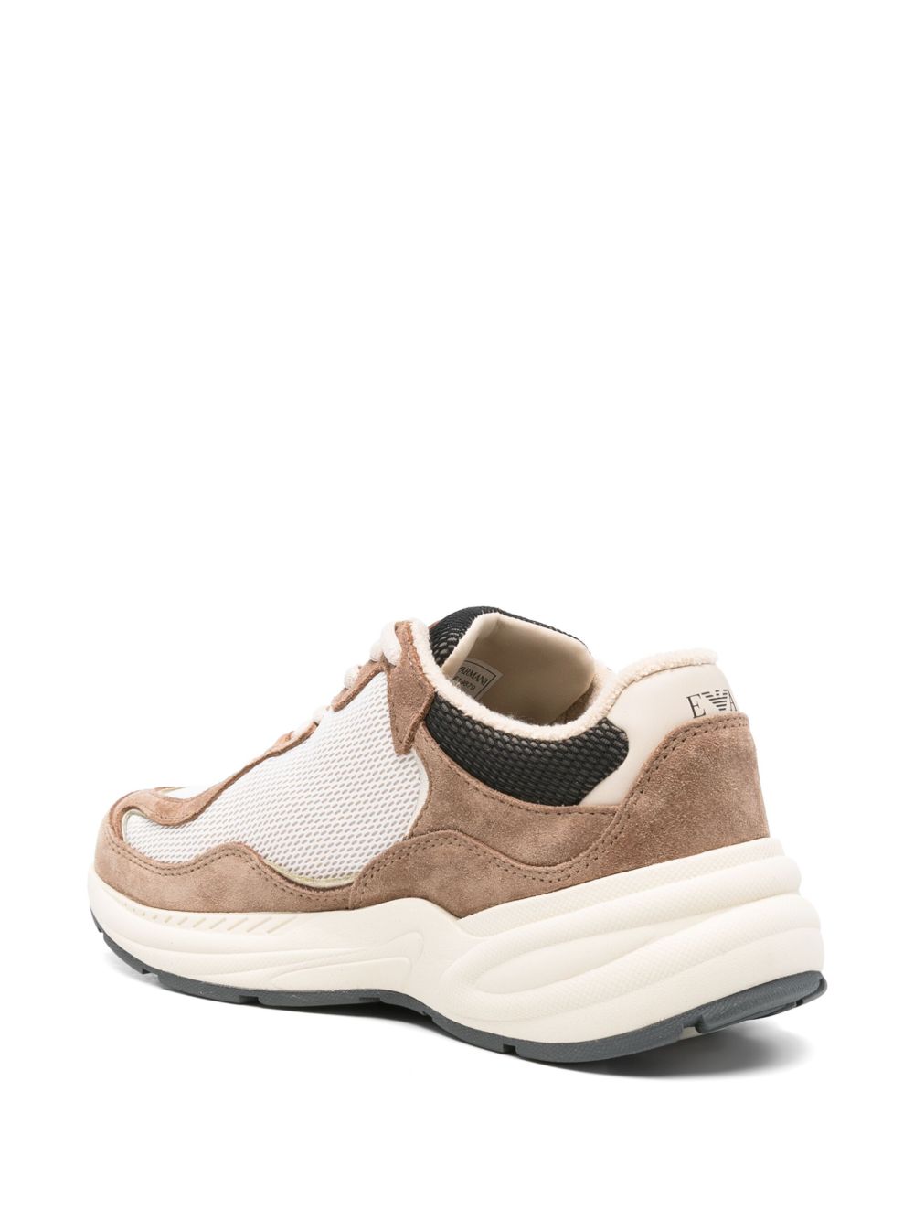 Emporio Armani Exclusive Sneakers - Brown | 0e8c9b0bc95459d832c39c2d21c8fadc97ee0926