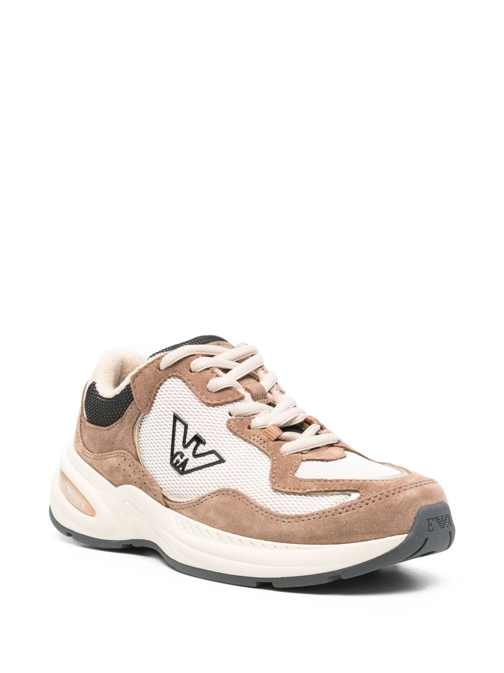 Emporio Armani Exclusive Sneakers - Brown | e15923c71bc2637b88e927764d8d1bdff44ceb71