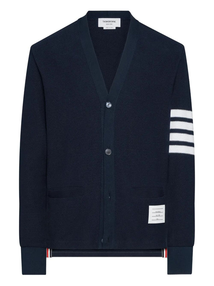 Thom Browne Cardigan - Blue | 348de344901b5bd8abb6a76f08059202d50b5549