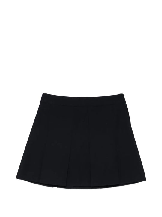 Pleated Mini Skirt