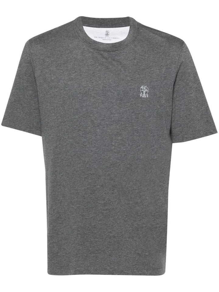Brunello Cucinelli T-shirts - Grey | 89fa78b28ff5ddfa94dcd07d46fb5160f2b2e91c
