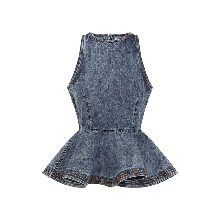 AlaÏA Tops - Blue | 2446ddc2392ee6c890500da69b29fcb29c01dc60