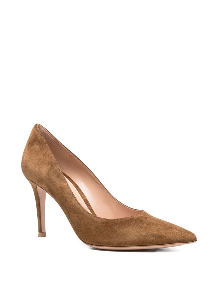 Gianvito Rossi With Heel - Brown | 267f3708b0a84a1afad280a760fefea054d4f5f0