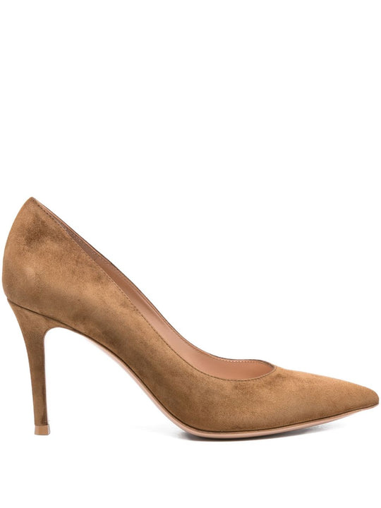 Gianvito 85 Leather Pumps