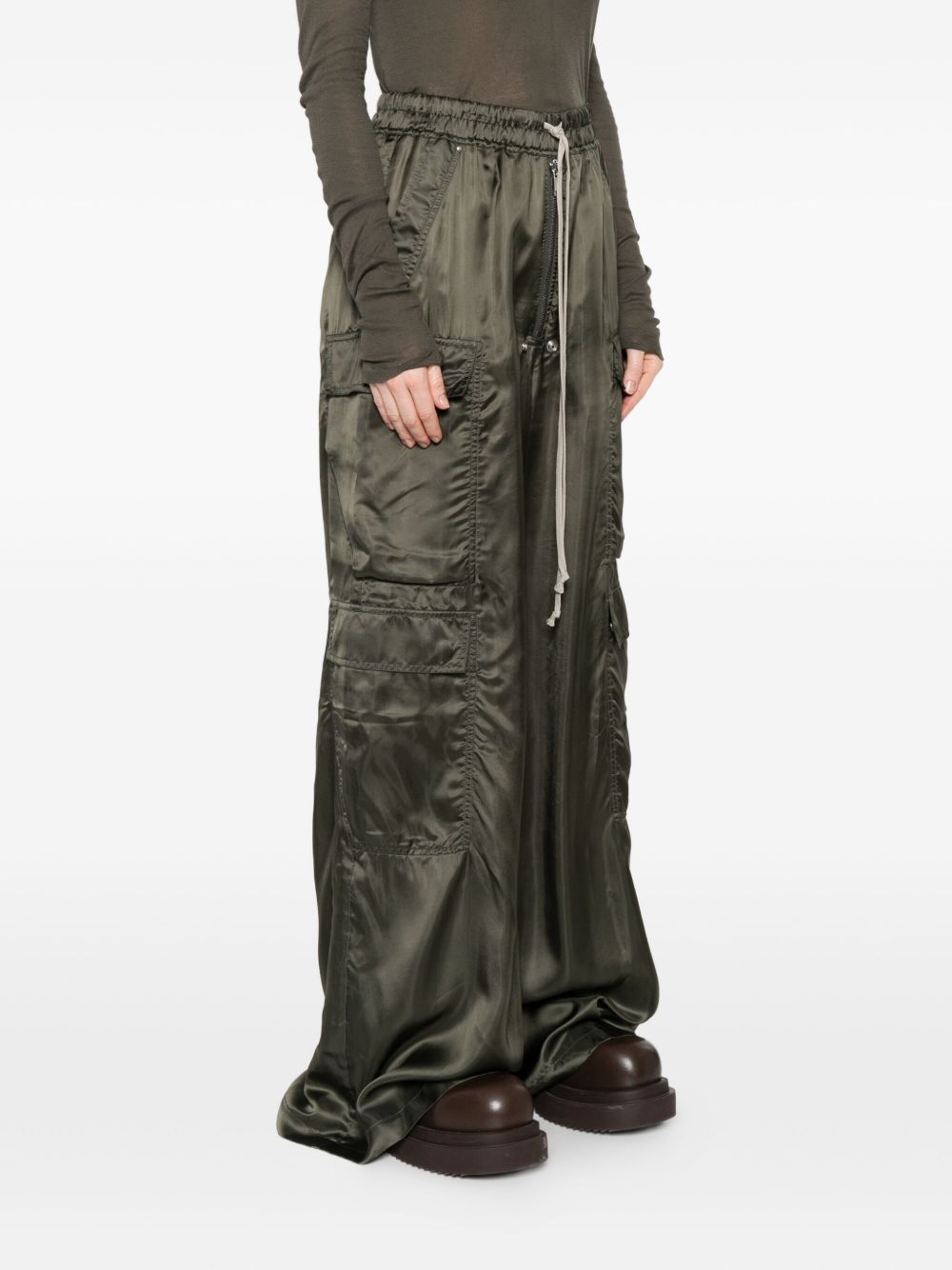 Rick Owens Trousers - Blue and green | 336b9622c366df249ccf837dc7924f8cdcffdfd0