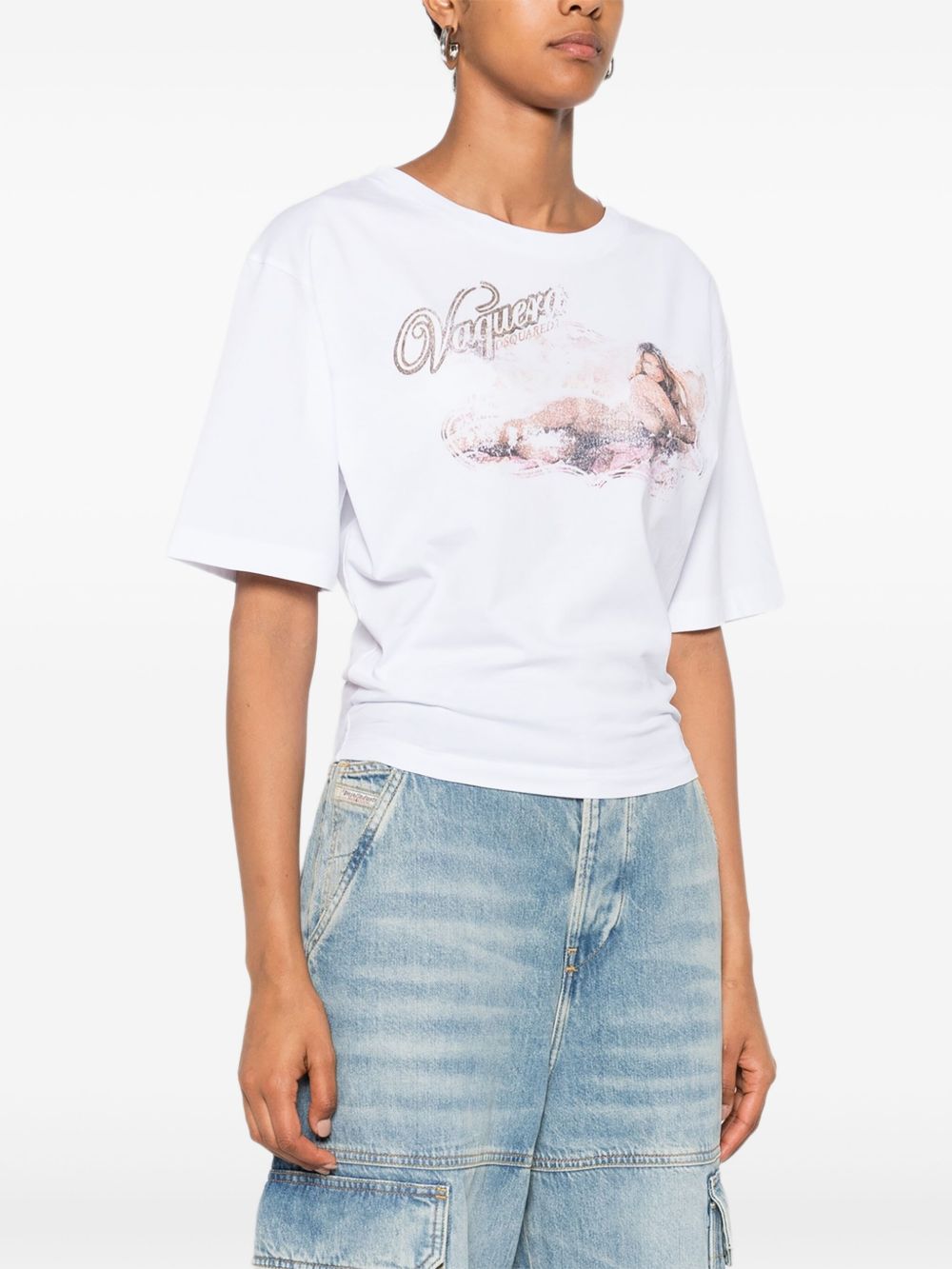 Dsquared2 T-shirts and Polos - Light and natural | 64035b219f420f54d79ed2d0e7b6be98002b7714