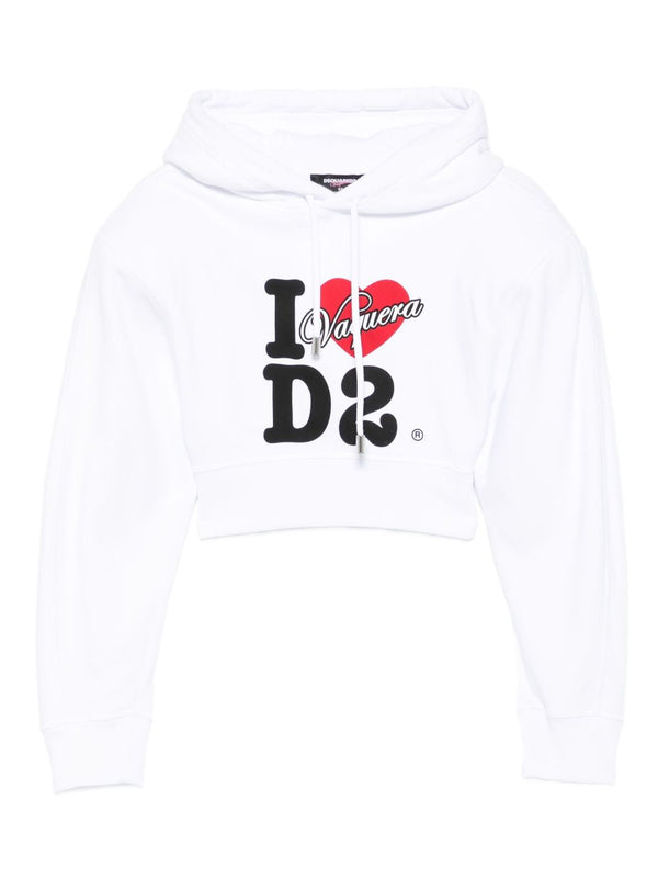 Logo Cotton Hoodie