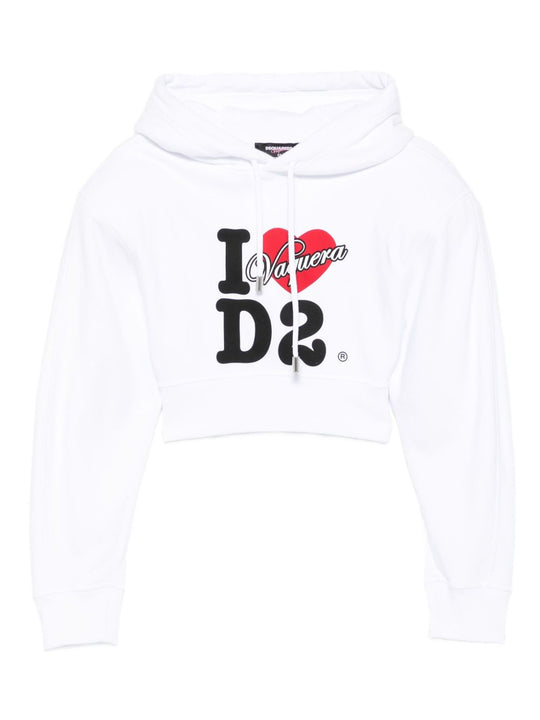 Logo Cotton Hoodie