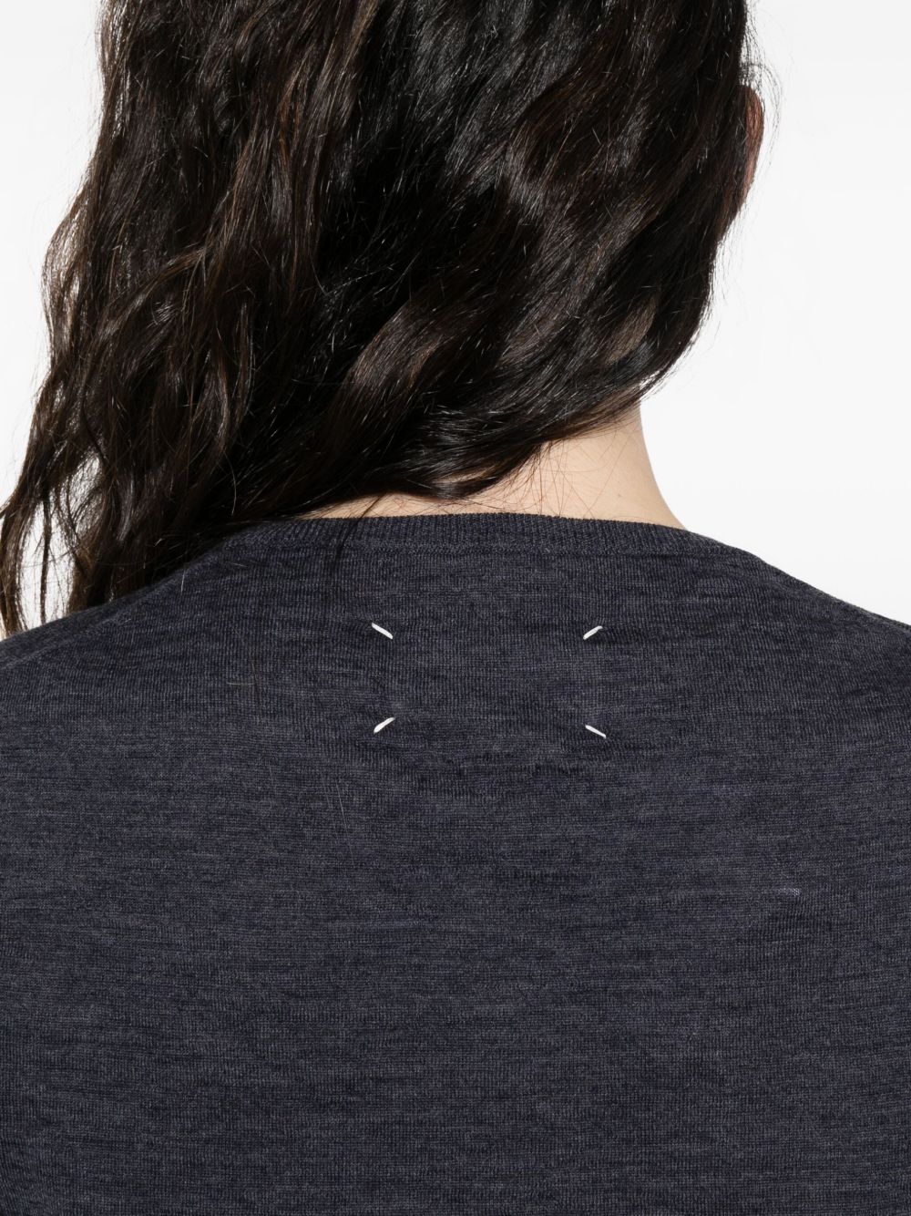 Maison Margiela Sweaters - Blue and green | 00561dfe4062f24a00dddef5cbd6f24ac4bf2f82