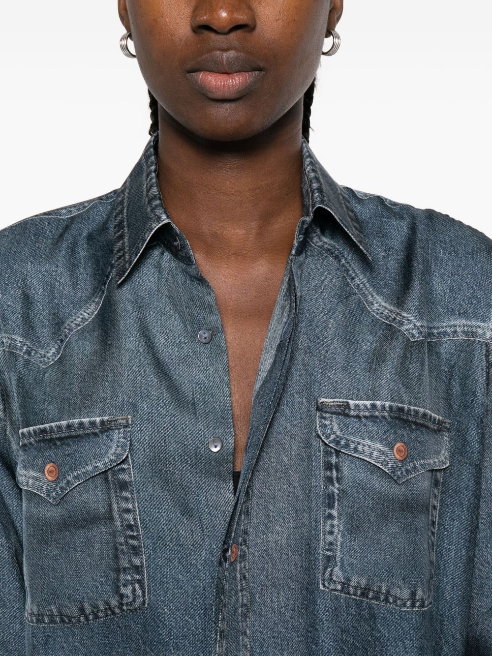 Pierre Louis Mascia Shirts - Blue and green | b7d7b5b02311b73fc8bcf63e28f4aa48a12fb6ea