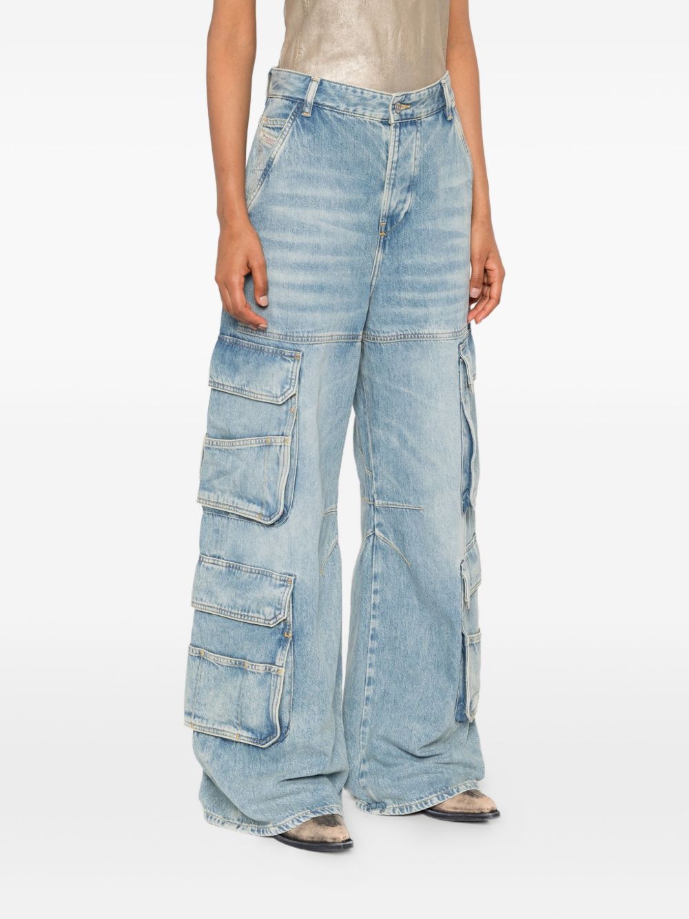 Diesel Jeans - Blue and green | 3b6edd13d4b30fc0c1342bd78872f830f1ee65d1