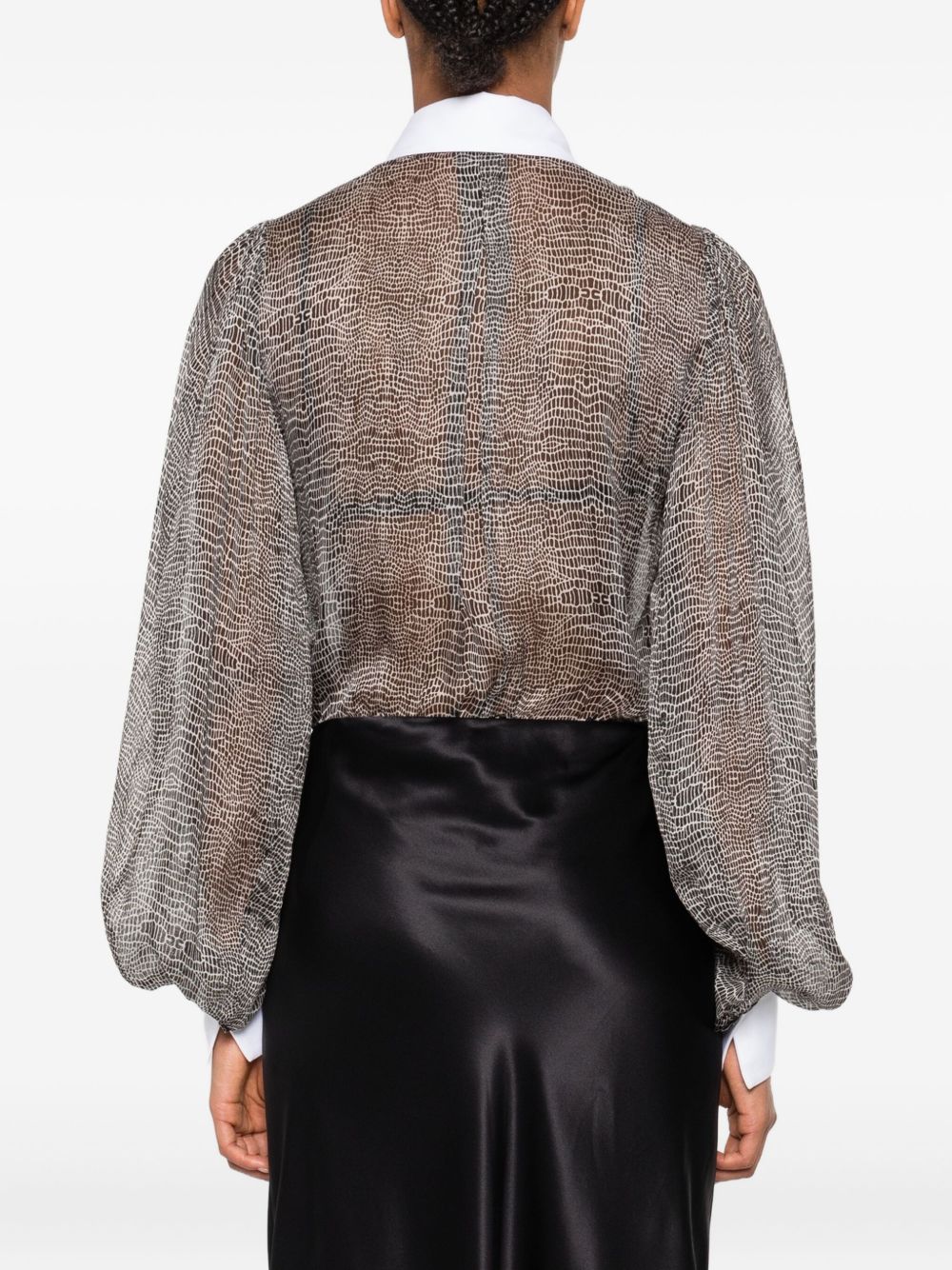 Elisabetta Franchi Top - Blacks and greys | a98509cc51443b90a2a22fd0a53df99d28f20ee3