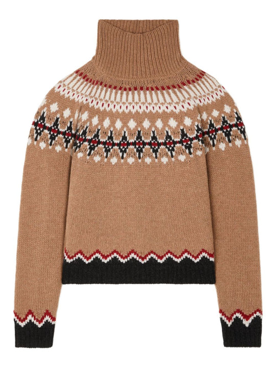 Sweet Winter Wool Turtle-Neck Jumper