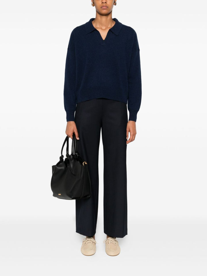 Via Masini 80 Trousers - Blue and green | 29245016347ce6914b3dc516bf96d6da447a2fc9