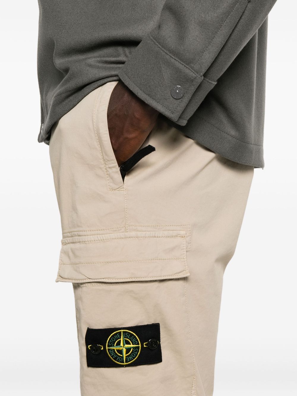 Stone Island Trousers - Light and natural | 056c900cae880c024f11b1069d1cfb51a78157d3
