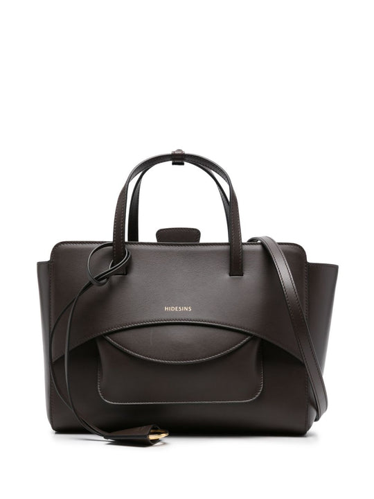 Flap Medium Leather Tote