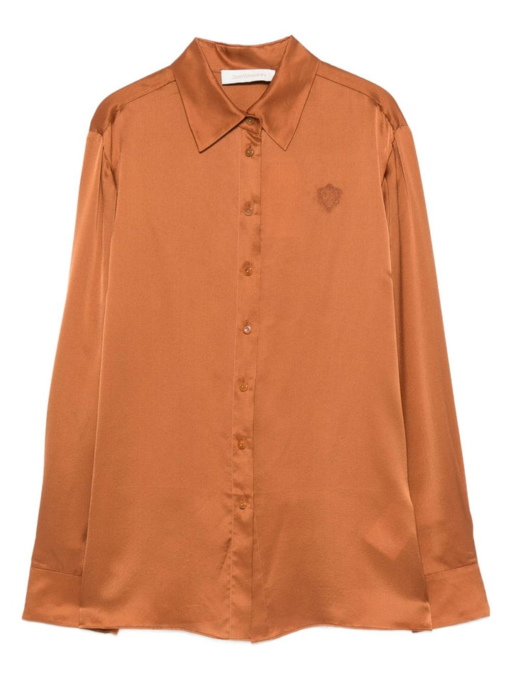 Zimmermann Shirts - Brown | 1f8e63ea744d49a71370bf2ec752a57977de7b6b
