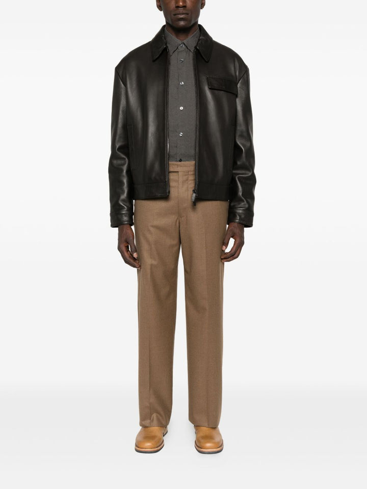 Emporio Armani Trousers - Brown | 9982c30df503db20359b9c749f86f13969459611