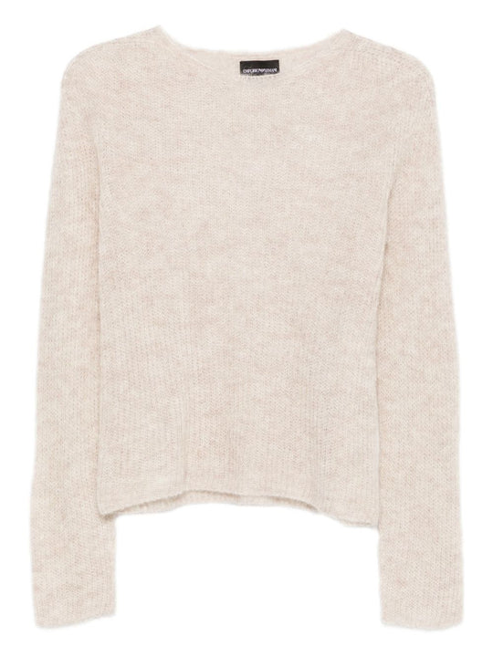 Wool Blend Crewneck Sweater