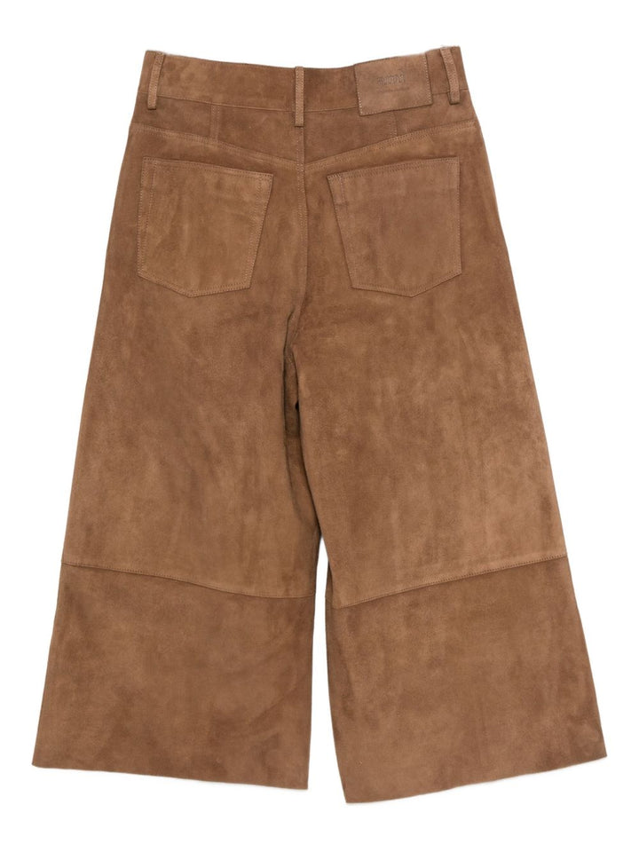 Ami Paris Trousers - Brown | 0a32a40e591da0f5e7a43847c3cdfa0ab40bda3c