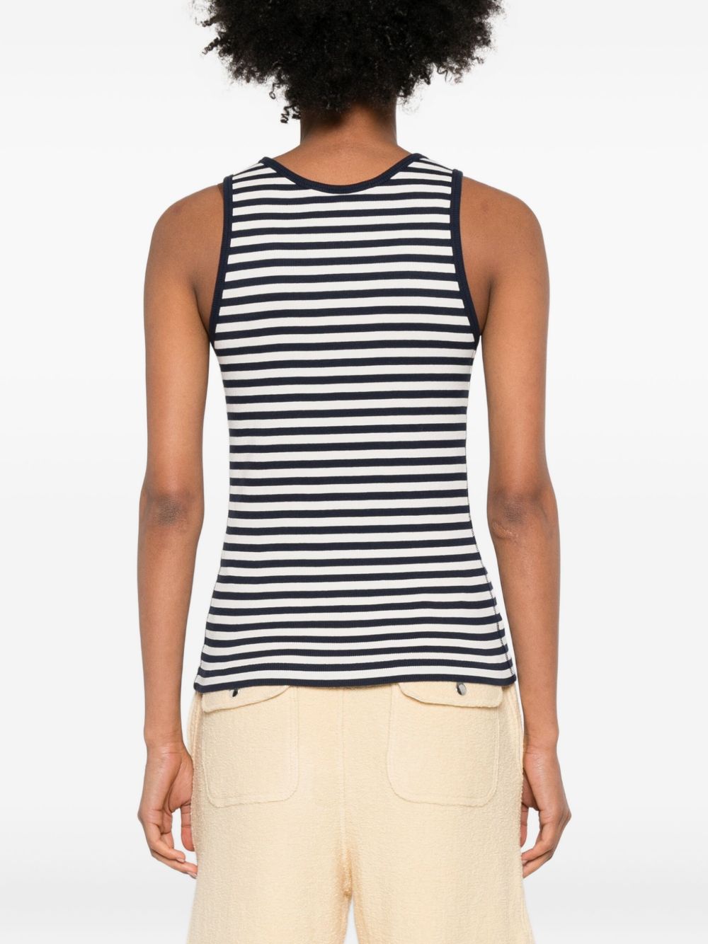 Maison Kitsune' Top - Blue and green | 089c013c84456f68befd17193541eacae5d4d554